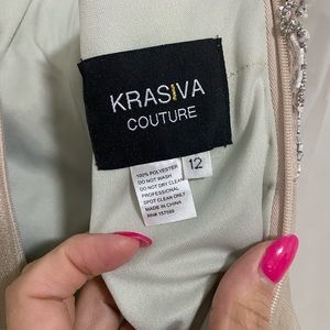 Krasiva couture gown custom worn once